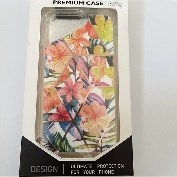 Flowers Apple IPhone 8 Plus case - Picture 3 of 3